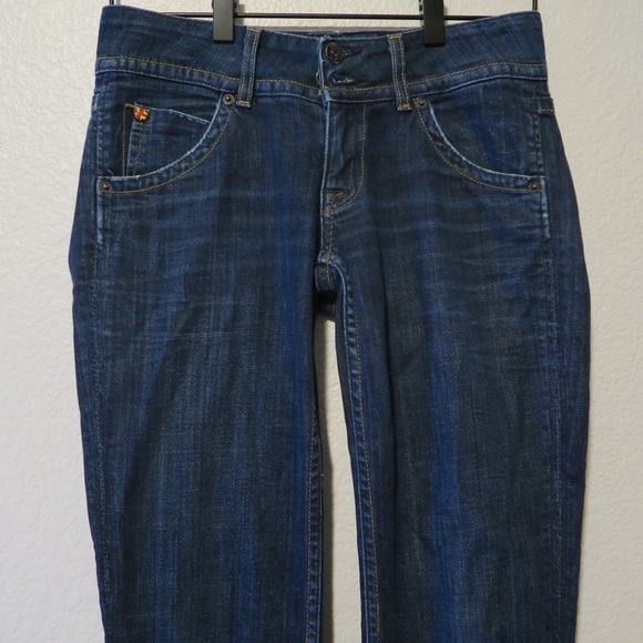 Hudson Blue Mid Rise Jeans Mid Wash Casual - Picture 2 of 13